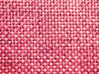 close up red fiber cloth,Close up look at interlaced and twisted rope fiber, texture cloth