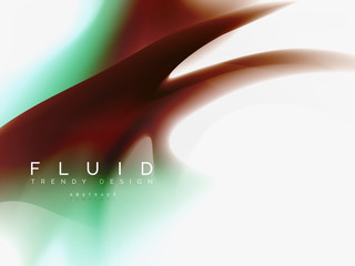 Background abstract color flow, liquid design