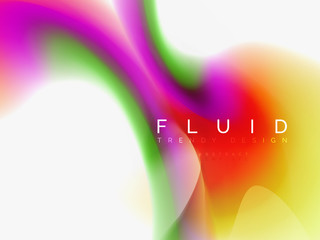 Background abstract fluid colors design