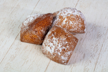 Delicious baked muffins