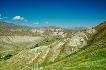 Naklejka premium Mountain plateau