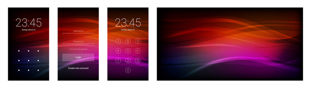 Interface and background