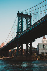 Manhattan Bridge, New York.
