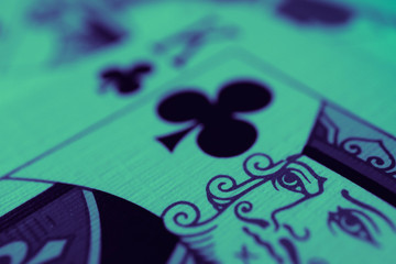 King of hearts macro, fortune-telling cards. Mystic card ritual, prediction of female love fortune,...