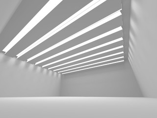 Fototapeta premium Abstract Modern White Architecture Background
