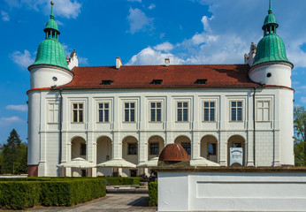 the Tarnowski castle in Tarnobrzeg