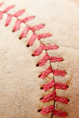 Sports Equipment old Baseball background texture