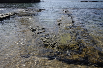 Roman ruins at astura tower