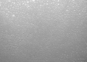 white foam texture abstract background closeup