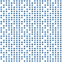 Seamless abstract pattern background with a variety of colored circles.