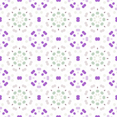Seamless abstract pattern background with a variety of colored circles.