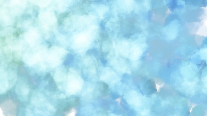 Background with paint. Divorces and drops. Periwinkles.