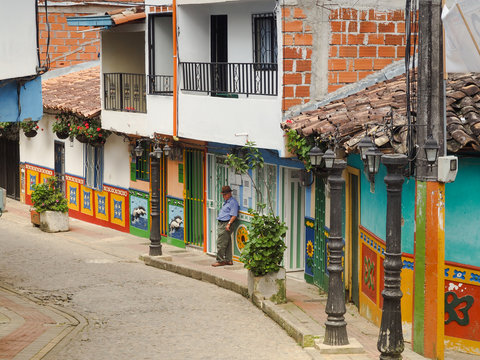 Village of Guatap&eacute;, Colombia