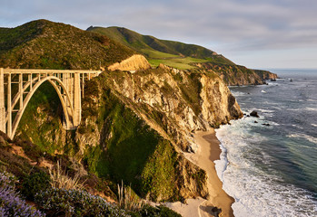 Bixby Creek Bridge on Highway 1, California