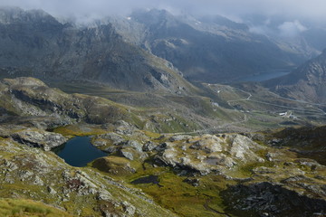 Monte Rosa - Lago Verde di Gressoney e Lago Gabiet
