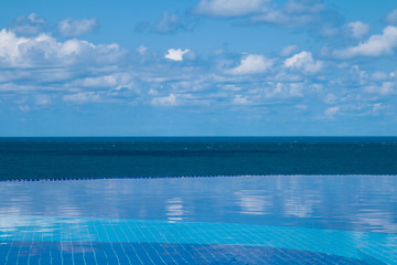infinity pool with ocean view