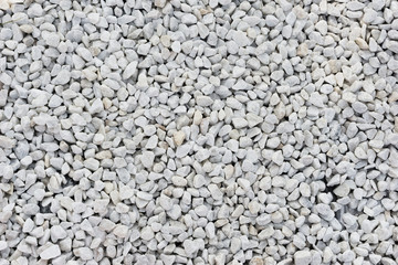 White small road stone background, gravel pebbles stone texture seamless texture, granite,marble
