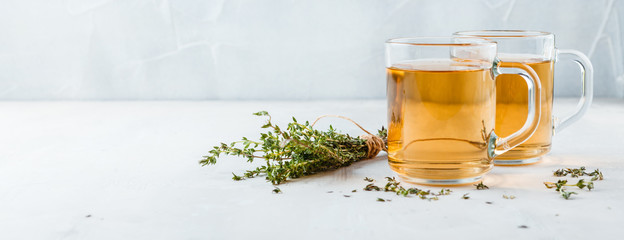 Thyme herbal tea