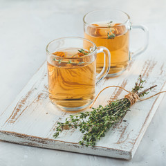 Thyme herbal tea
