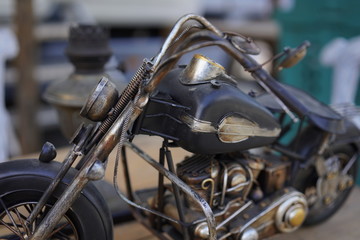 Beautiful metal motorcycle toy model 