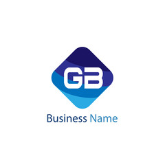 Initial Letter GB Logo Template Design