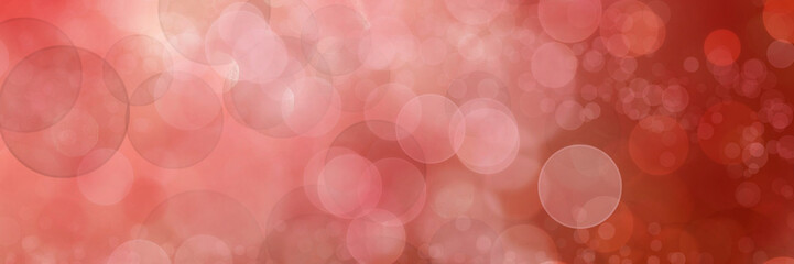 Defocused bokeh background of red glittering lights