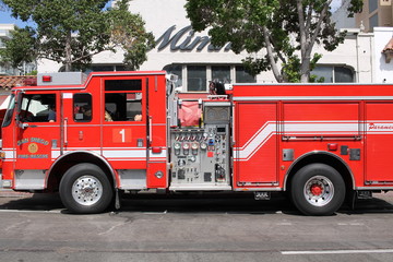 Firetruck at San Diego