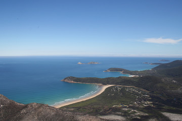 Obraz premium Mount Oberon Summit Walk and Lookout, Wilsons Promontory National park