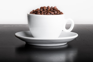 Coffee cup full