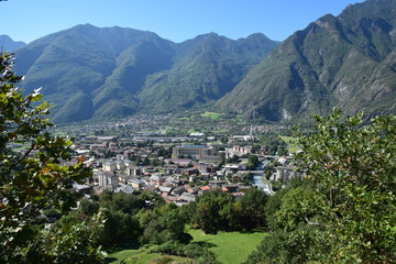 Fototapeta na wymiar Valle d'Aosta - Verres