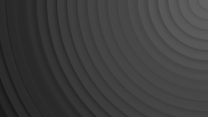 Background with circles in a paper style. With a variety of colors.