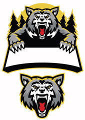 wolf mascot