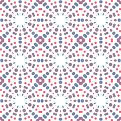 Seamless abstract pattern background with a variety of colored circles.