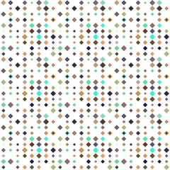 Abstract seamless pattern background with multicolored various rhombuses.