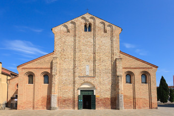 Murano church facade,Venice