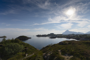 Landschaft auf den Lofoten, Norwegen