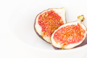 Ripe figs fruits wallpaper. Healthy nutrition background.