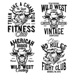 Vintage labels set with lettering composition on white background. T-shirt logo design.