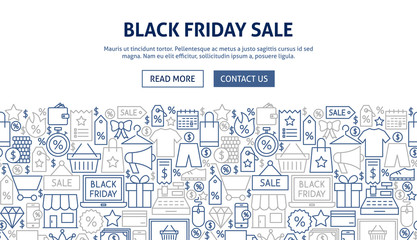Black Friday Sale Banner Design