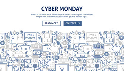 Cyber Monday Banner Design