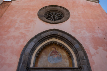 Francolise CE, S. Maria a Castello - obrazy, fototapety, plakaty