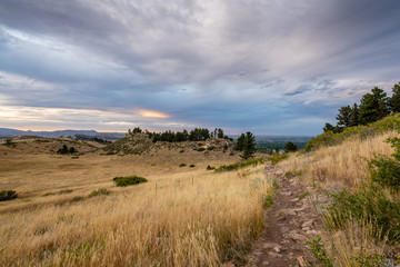 Horsetooth Reservoir at Sunset
