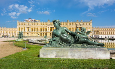 Versailles palace and gardens, Paris, France