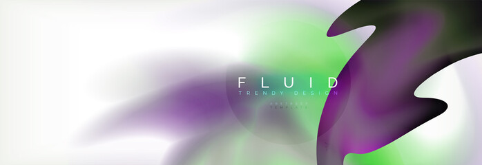 Abstract background holographic liquid colors design