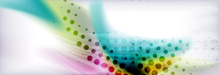 Abstract background holographic liquid colors design