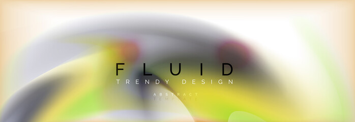 Abstract background holographic liquid colors design