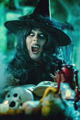 Witch Is Cooking Magic Potion