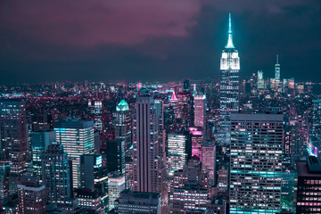 New York 2077 - obrazy, fototapety, plakaty