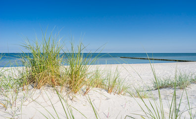 Fototapeta na wymiar Strand an der Ostsee