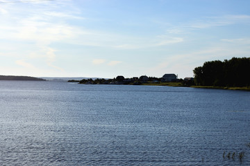 landscape lake shore